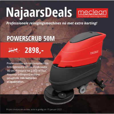 Powerscrub 50M Najaardeal 2021